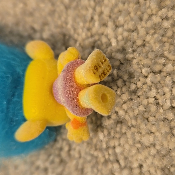 Blue-Haired Mini Troll Doll - Picture 3 of 4